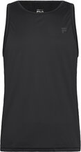 Riposto Running Tank Tops T-shirts Sleeveless Black FILA
