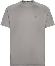 Rozzano Running Tee Tops T-shirts Short-sleeved Grey FILA