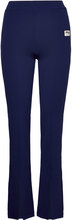 Trani Flare Pants With Slit Bottoms Trousers Flared Blue FILA