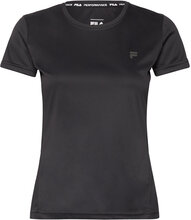 Ramatuelle Running Tee Tops T-shirts & Tops Short-sleeved Black FILA