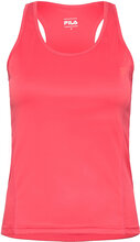 Roussillon Running Racer Top With Inside Bra Tops T-shirts & Tops Sleeveless Coral FILA