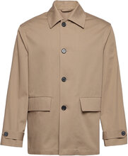 M. York Cotton Coat Designers Jackets Light Jackets Beige Filippa K