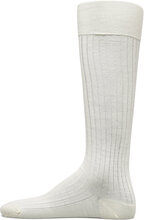 Thea Rib Sock Lingerie Socks Regular Socks White Filippa K