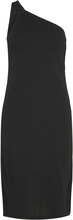 Shoulder Jersey Dress Designers Knee-length & Midi Black Filippa K