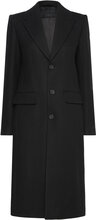 93 Slim Wool Coat Designers Jackets Wool Jackets Black Filippa K