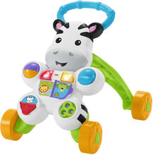 Learn With Me Zebra Walker Toys Baby Toys Push Toys Multi/patterned Fisher-Price