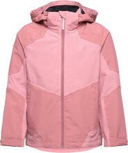 Revin Jkt Jr Outerwear Rainwear Jackets Rosa Five Seasons*Betinget Tilbud