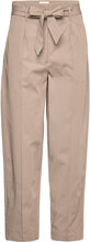 Hailey Tie 793 Bottoms Trousers Straight Leg Beige FIVEUNITS