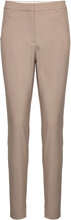 Angelie Pure 285 Biscuit Melange Bottoms Trousers Slim Fit Trousers Beige FIVEUNITS