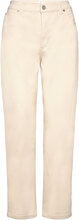 Mollyfv Ankle Bottoms Jeans Straight-regular Beige FIVEUNITS