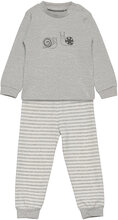 Pyjama Set Pyjamassæt Grey Fixoni