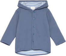 Reversible Cardigan Tops Knitwear Cardigans Blue Fixoni
