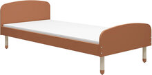 Single Bed Home Kids Decor Furniture Children's Beds & Accessories Brown FLEXA
