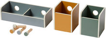 Create Home Kids Decor Storage Storage Boxes Multi/patterned FLEXA