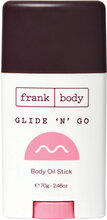 Frank Body Glide 'N' Go Body Oil Stick 70G Beauty WOMEN Skin Care Body Body Oils Nude Frank Body*Betinget Tilbud