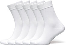 Bamboo Solid Crew Sock Lingerie Socks Regular Socks White Frank Dandy