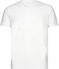 Bamboo Tee Tops T-Kortærmet Skjorte White Frank Dandy