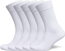 Bamboo Solid Crew Sock Underwear Socks Regular Socks White Frank Dandy
