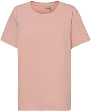 Zashoulder 1 T-Shirt T-shirts & Tops Short-sleeved Rosa Fransa*Betinget Tilbud