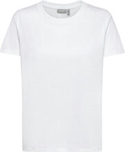 Zashoulder 1 T-Shirt T-shirts & Tops Short-sleeved Hvit Fransa*Betinget Tilbud