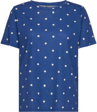 Frhazel Tee 2 Tops T-shirts & Tops Short-sleeved Blue Fransa