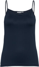 Krask 1 Top T-shirts & Tops Sleeveless Marineblå Fransa*Betinget Tilbud