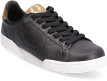 B721 Leather/Branded Low-top Sneakers Black Fred Perry