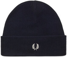 Classic Beanie Accessories Headwear Beanies Blå Fred Perry*Betinget Tilbud