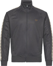 Contrast Tape Trk Jkt Tops Sweat-shirts & Hoodies Sweat-shirts Grey Fred Perry