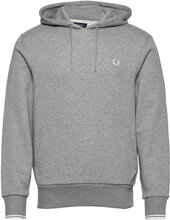 Tipped Hooded Sweatsh Hettegenser Genser Grå Fred Perry*Betinget Tilbud