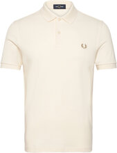 The Fred Perry Shirt Tops Polos Short-sleeved Cream Fred Perry