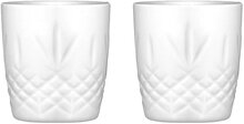 Crispy Porcelain Mug - 2 Pcs Home Tableware Cups & Mugs Coffee Cups White Frederik Bagger