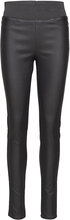 Fqshantal-Pa-Cooper Bottoms Trousers Leather Leggings-Byxor Black FREE/QUENT