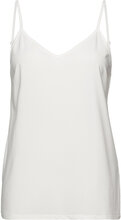 Fqbicco-St-Plain T-shirts & Tops Sleeveless Hvit FREE/QUENT*Betinget Tilbud