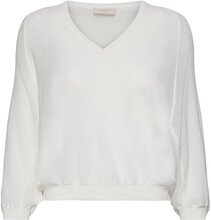 Fqbatzy-Blouse Tops Knitwear Jumpers White FREE/QUENT