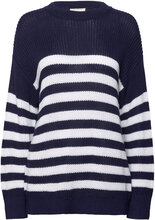 Fqiben-Pullover Tops Knitwear Jumpers Navy FREE/QUENT