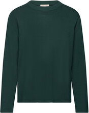 Fqj -Pullover Tops Knitwear Jumpers Green FREE/QUENT