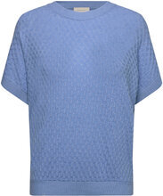 Fqani-Pullover Tops Knitwear Jumpers Blue FREE/QUENT