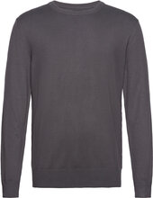 Crew Tops Knitwear Round Necks Grey French Connection