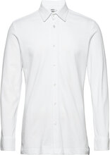 Hemmo Organic Cotton Jersey Shirt Skjorte Uformell Hvit FRENN*Betinget Tilbud