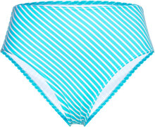 Jewel Cove Swimwear Bikinis Bikini Bottoms High Waist Bikinis Blue Freya