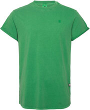Lash R T S\S T-shirts Short-sleeved Grønn G-Star RAW*Betinget Tilbud