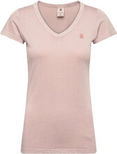 Eyben Slim V T S\S Wmn T-shirts & Tops Short-sleeved Rosa G-Star RAW*Betinget Tilbud