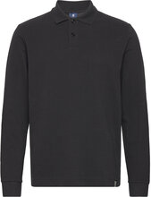 Essential Polo L\S Tops Polos Long-sleeved Black G-Star RAW