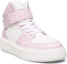 Sporty Mix Høye Sneakers Lilla Ganni*Betinget Tilbud