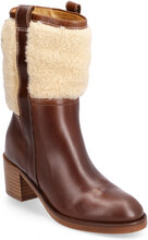 Hampshire Mid Boot Shoes Boots Ankle Boots Ankle Boots With Heel Brown GANT