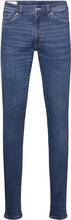 Extra Slim Active Recover Jeans Slim Jeans Blå GANT*Betinget Tilbud