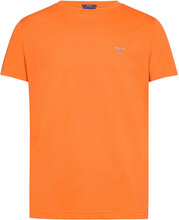Original Ss T-Shirt T-shirts Short-sleeved Oransje GANT*Betinget Tilbud