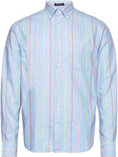 Reg Ut Archive Oxford Stripe Shirt Skjorte Uformell Blå GANT*Betinget Tilbud