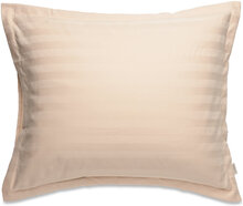 Sateen Stripes Pillowcase Home Textiles Bedtextiles Pillow Cases Beige GANT
